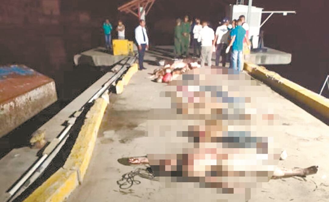 Los cuerpos fueron hallados cerca de la costa de Güiria. Foto: TWITTER