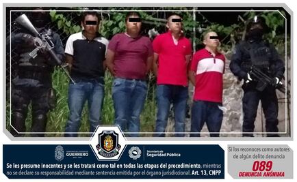 Detienen a presunto líder de "Los Rojos" en Chilapa, Guerrero