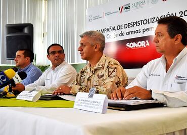 Sonora inicia programa de Despistolización 2016