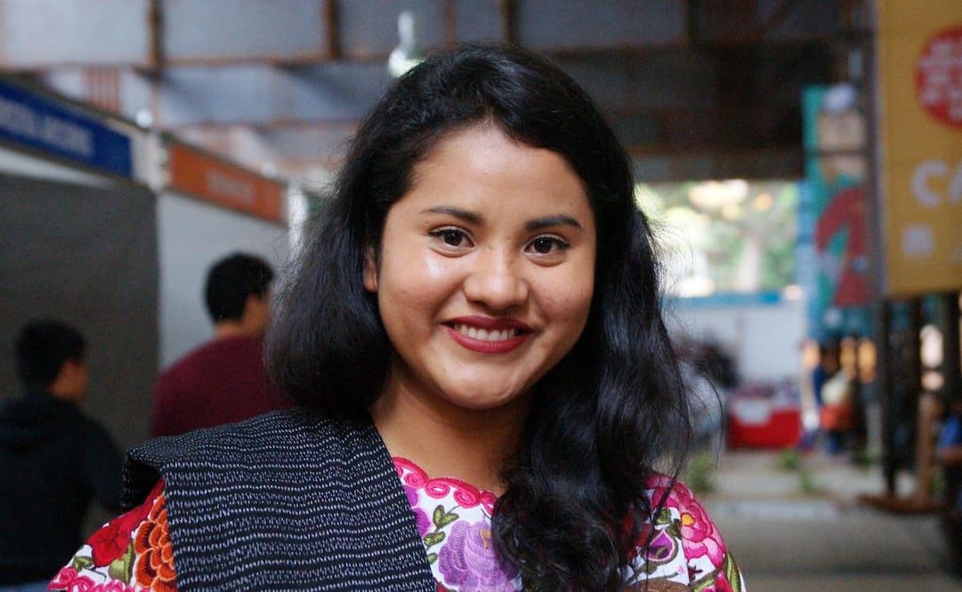 La pedagoga y poeta Nadia López García en una imagen del sábado 20 de octubre de 2018. Foto: Edwin Hernández / EL UNIVERSAL