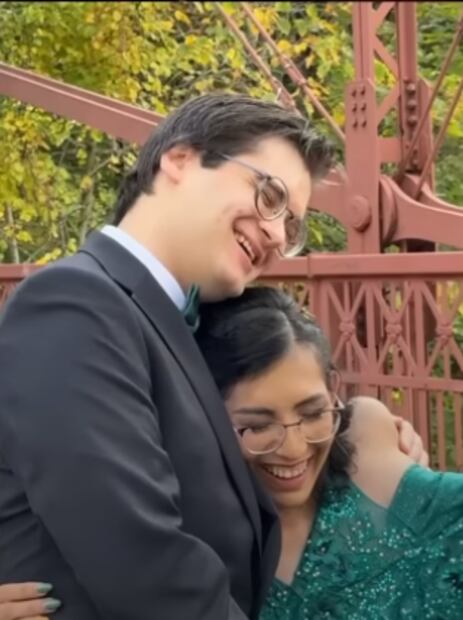 Una de las fotos que compartió Carmen a través de su video de YouTube. Foto: YouTube