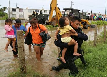 Suspenden clases en Guerrero tras intensas lluvias