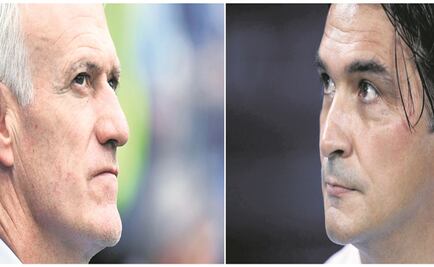 Deschamps y Dalic, técnicos antagónicos