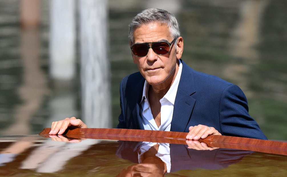 El actor estadounidense George Clooney llega a la playa del Lido para el Festival Internacional de Cine de Venecia, en Venecia, Italia.
EFE/EPA/ETTORE FERRARI