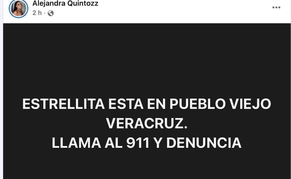 La petición de ayuda generó que muchos usuarios comenzaran a comentar que ya habían realizado la llamada al #911. | Foto: Captura de pantalla del perfil.