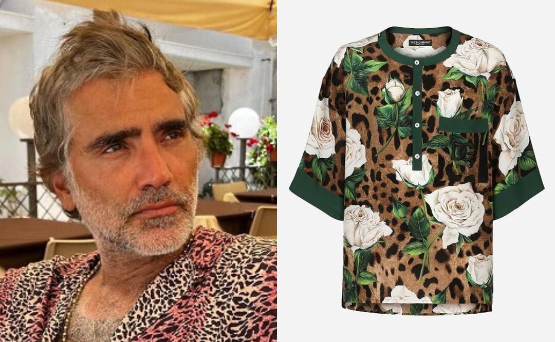 Alejandro Fernández luce una camisa de Dolce & Gabbana que dio mucho de qué hablar / Foto: Instagram @alexoficial / DG