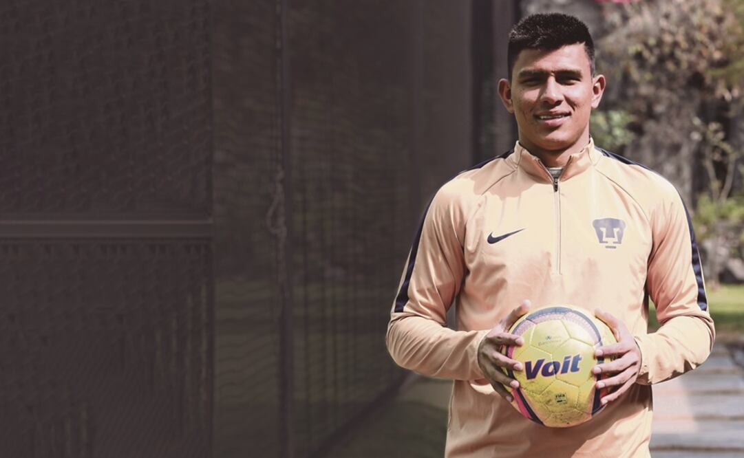 “Enfrentar al América es diferente, es un partido donde te enseñan a no perderlo desde que juegas en inferiores”. El chico espera con ansia el juego frente a las Águilas. (ALEJANDRA LEYVA. EL UNIVERSAL)