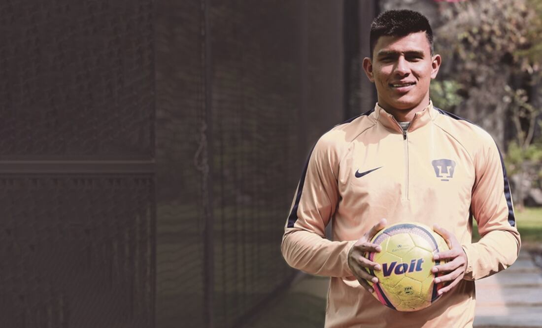 “Enfrentar al América es diferente, es un partido donde te enseñan a no perderlo desde que juegas en inferiores”. El chico espera con ansia el juego frente a las Águilas. (ALEJANDRA LEYVA. EL UNIVERSAL)