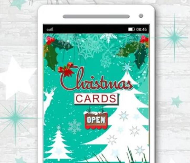 Apps gratis para hacer tarjetas de Navidad