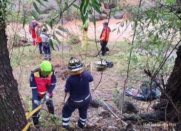 Muere niño arrastrado por la corriente del Río Guanajuato, en la capital del estado