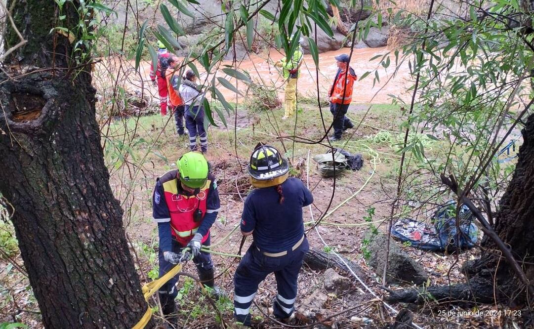 Muere niño arrastrado por la corriente del Río Guanajuato. Foto: especial
