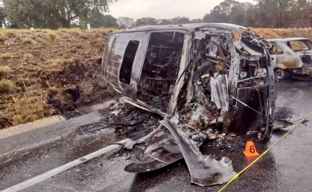 Seis personas murieron en un accidente automovilístico ocurrido en la autopista Perote (Veracruz)-Amozoc (Puebla). Foto: Especial