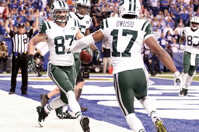 Jets pasa encima de Indianapolis