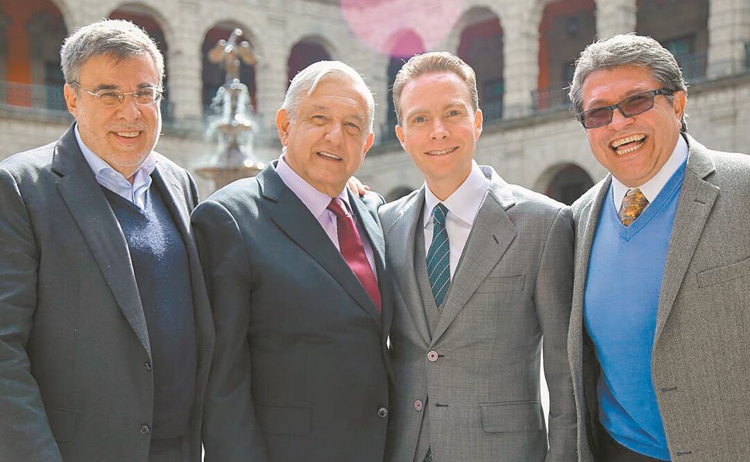 El senador Manuel Velasco sostuvo ayer una reunión con el presidente Andrés Manuel López Obrador, en la que analizaron las prioridades de la agenda legislativa. Foto: Especial