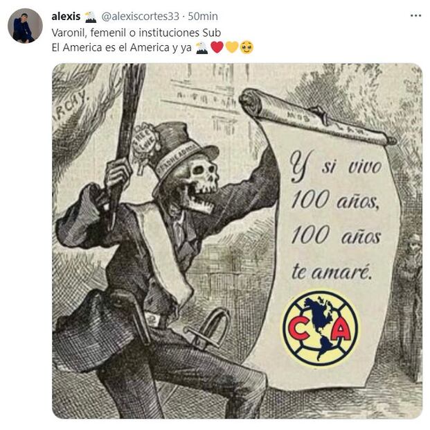 Memes campeonato América Femenil
