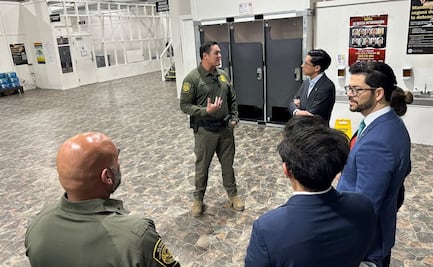 SRE supervisa en Arizona centro de procesamiento; constata que se respeten los derechos humanos de migrantes