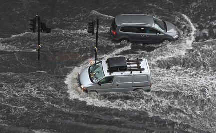 Inundaciones alcanzan a Londres; captan varias zonas anegadas en la ciudad