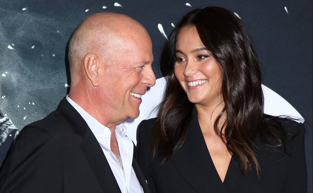 Bruce Willis y su esposa Emma Heming. Foto: Archivo Clasos.