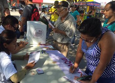 Así se lleva a cabo el primer día de consulta en los estados