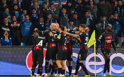 Champions League: Milan avanza a las semifinales a costa del Napoli de Chucky Lozano 