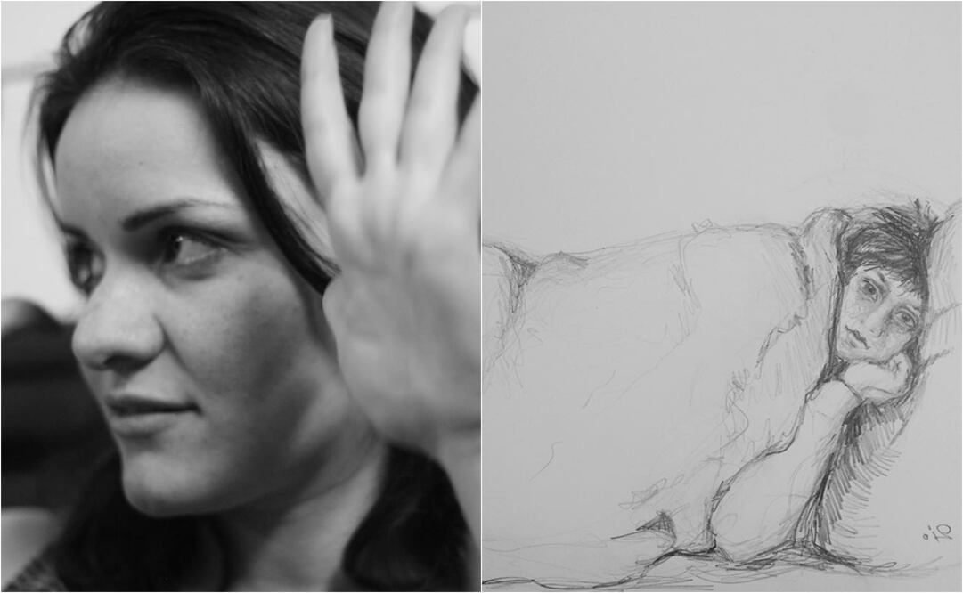 Durante 70 días la artista siria Azza Abo Rebieh estuvo encerrada en una prisión.Foto: Especial