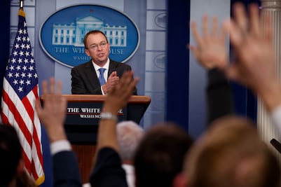 Casa Blanca acusa a demócratas de forzar cierre del gobierno