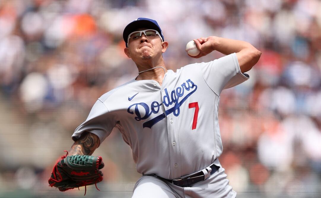 Julio Urías brinda juegazo, pero sufre sexta derrota con los Dodgers / FOTO: AP