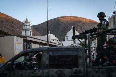 Ejército vigila Tlapa, Guerrero, por visita de AMLO