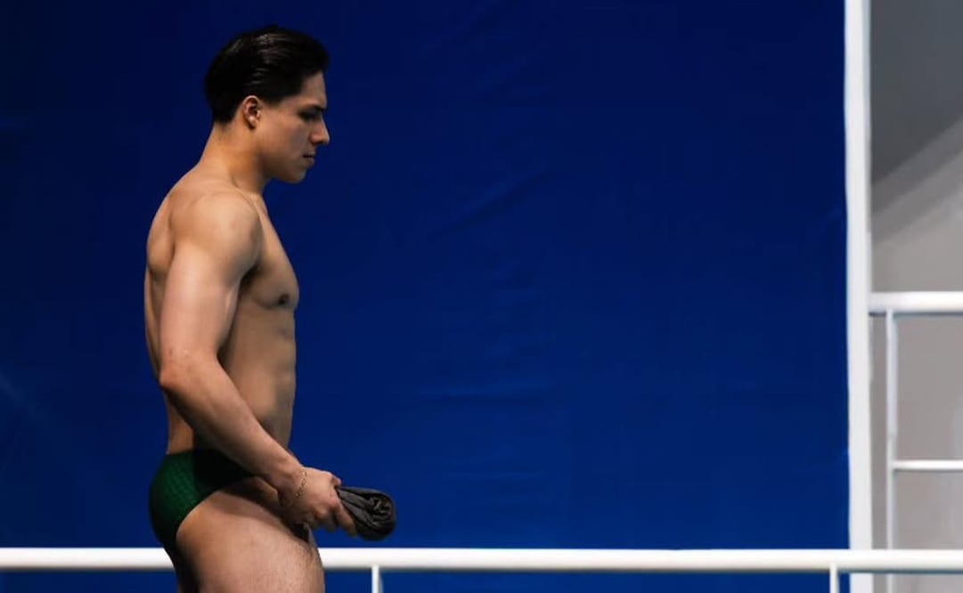 Osmar Olvera llega como el rival a vencer a los Juegos Centroamericanos y del Caribe / Foto: X @osmardiver05 en Instagram