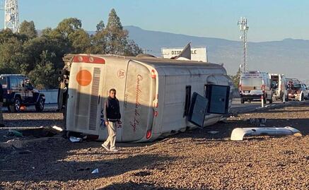 Accidente en la México- Puebla: Investigan posible falla en frenos; reportan 3 muertos y 19 heridos