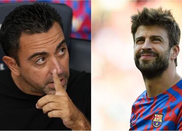 Xavi y Piqué: un cruce de leyendas culés