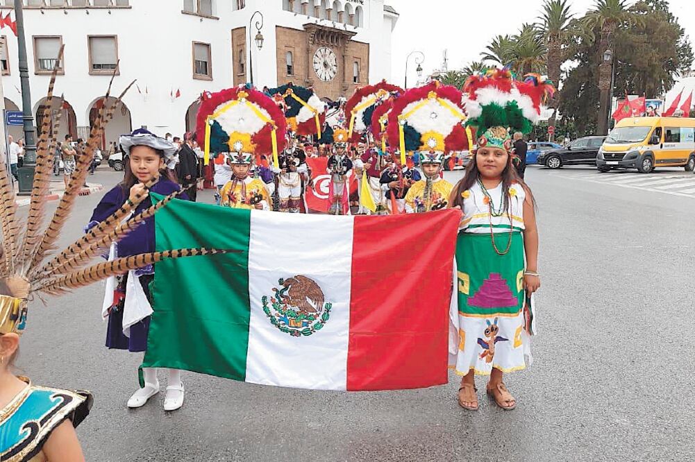 El Grupo Infantil de Danza Cosijoeza representó a México en Marruecos como único país invitado de Latinoamérica. Foto: Archivo/EL UNIVERSAL