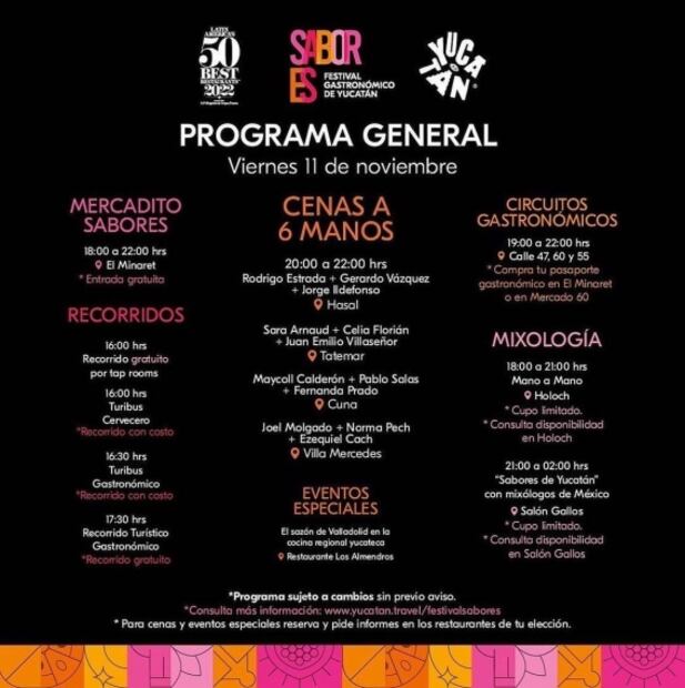 Asiste al festival que celebra la gastronomía de Yucatán