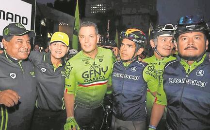 Promueven el deporte con carrera ciclista
