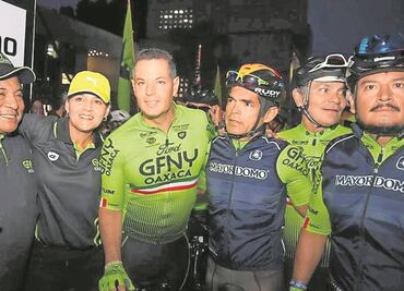 Promueven el deporte con carrera ciclista