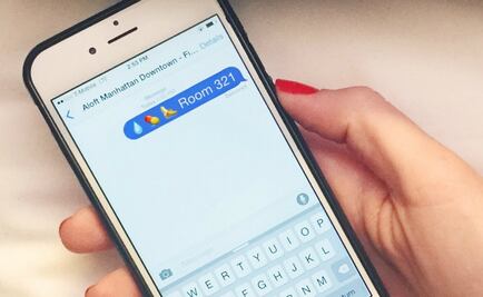 Servicio al cuarto con 'emoticones'