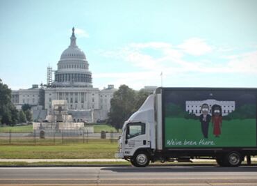 "South Park" se promueve en la Casa Blanca y la Torre Trump