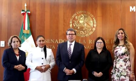 Confirma Ricardo Monreal propuesta para que Sánchez Cordero presida Senado