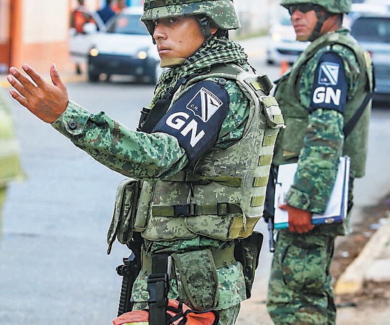 Diversas organizaciones internacionales han mostrado preocupación por la actuación de la Guardia Nacional en el tema de los migrantes. ARCHIVO EL UNIVERSAL