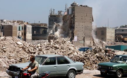 Autoridades de Egipto derriban barrio histórico de El Cairo