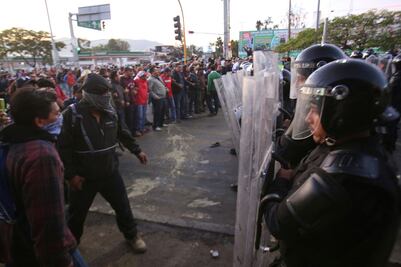 Reportan gresca entre PF y CNTE en Oaxaca