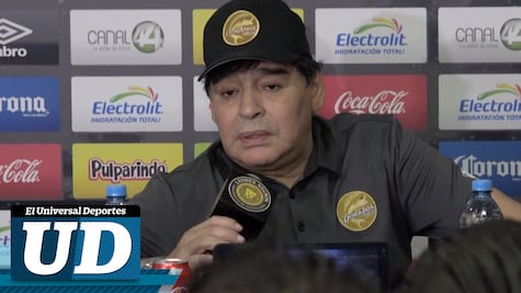 Diego Maradona arremetió en contra de Gianni Infantino