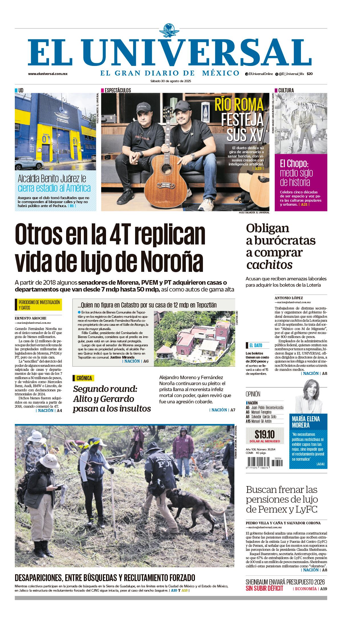 Portada impresa