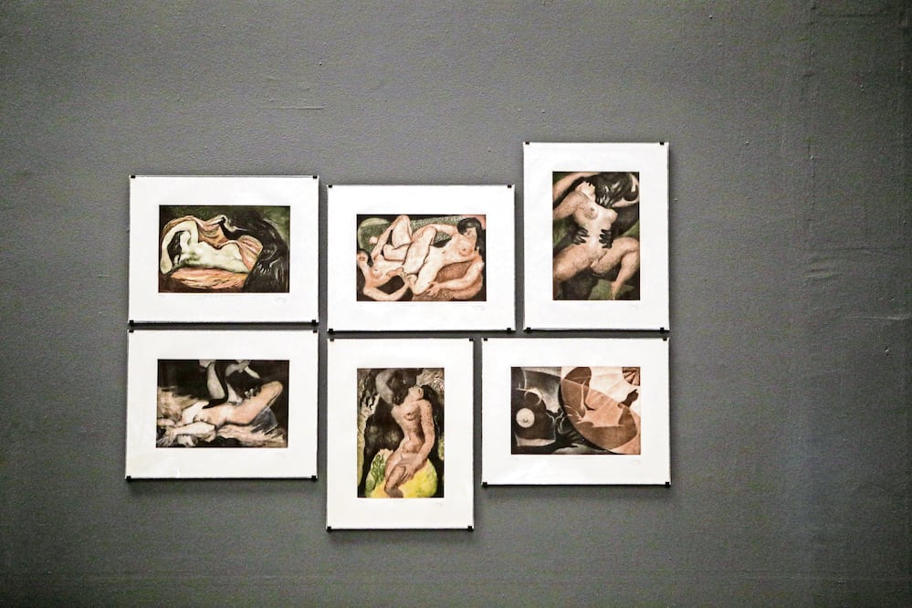 Montaje de la exposición y galería por los 15 años del Museo Universitario de Arte Contemporáneo. Foto: Gabriel Pano / El Universal