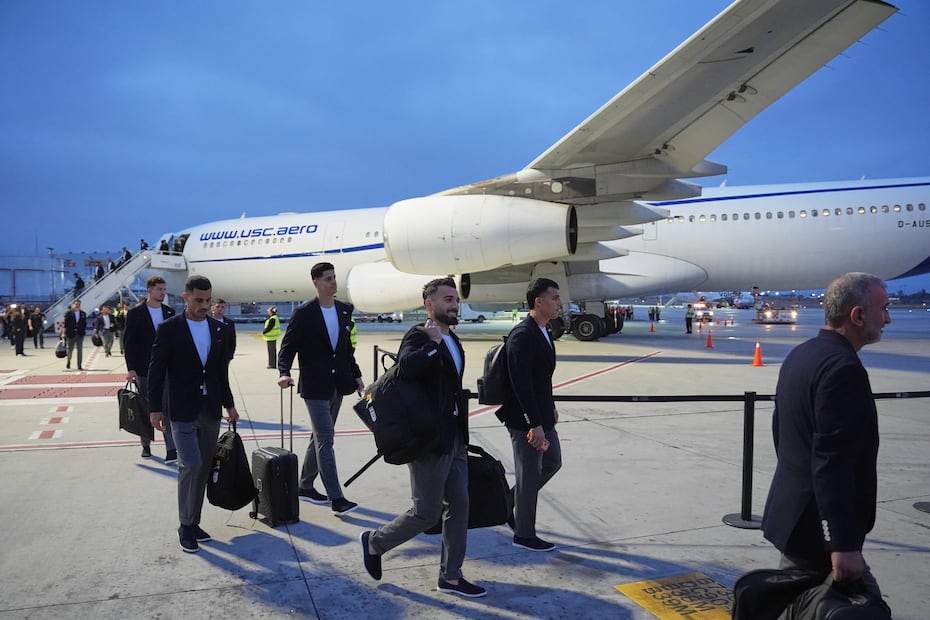 Selección de Irán llega a Tijuana, México, para el Mundial de 2026 - Foto: AP