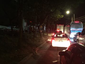 Registran congestionamiento por trabajos en segundo piso a Cuernavaca