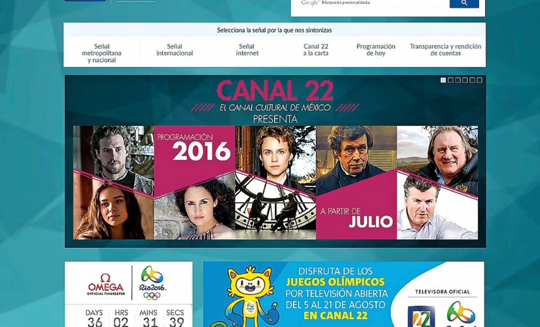 El portal del canal da cuenta de la nueva programación que la gente podrá disfrutar a partir de este mes (ESPECIAL)