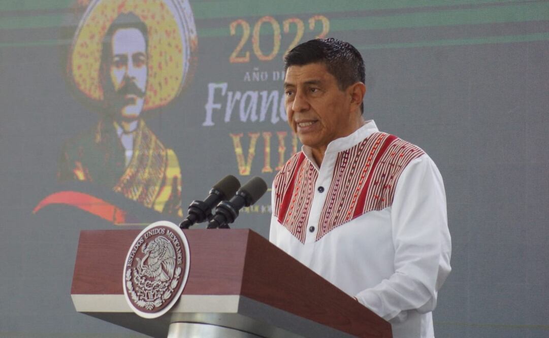 Salomón Jara aseguró que estas cifras no podrían ser posibles sin la confianza y el impulso que el gobierno del presidente López Obrador ha dado a la entidad. Foto: Edwin Hernández / EL UNIVERSAL