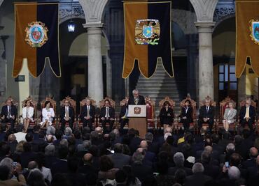 Enrique Graue toma protesta como rector de la UNAM para segundo periodo