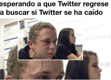 Estos son los mejores memes por la caída de Twitter